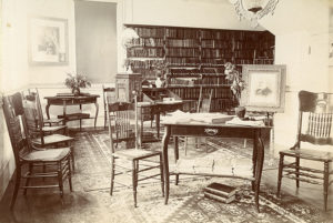 1898 library in Town Hall