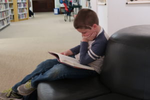 A child reading