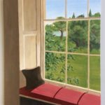 Dell, Sophmore, Egg Tempura Study from a Window
