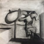 Xangxiang Brooks, Senior, Study in Charcoal