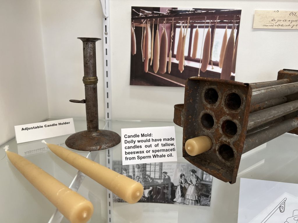 Candle making tools Blue Hill Public Library