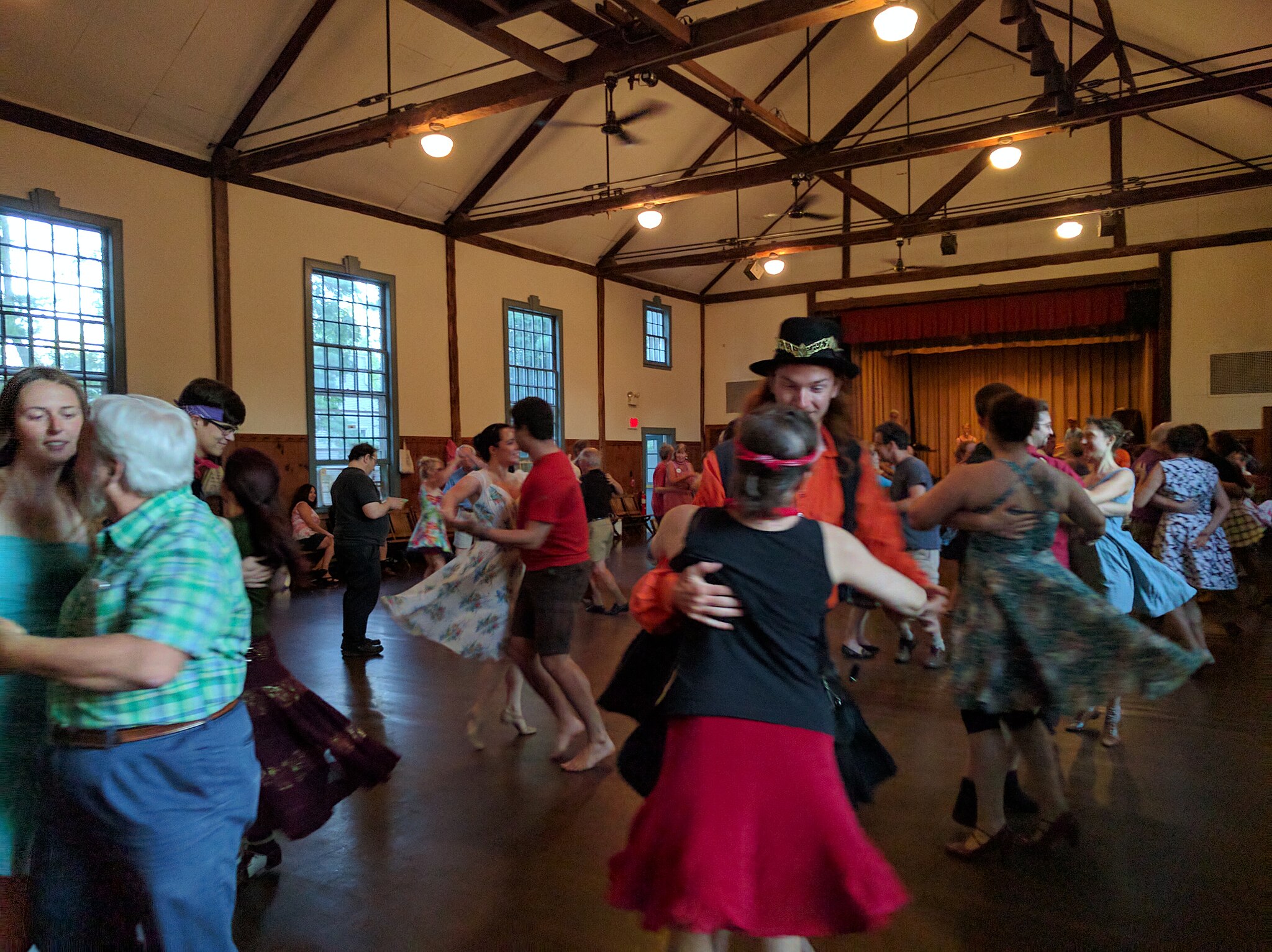 Concord_Scout_House_contra_dance Blue Hill Public Library