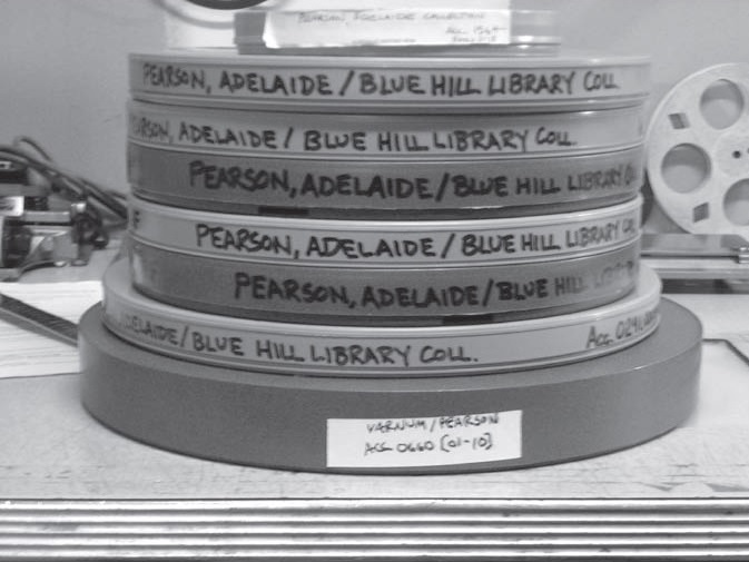 Film Reels Blue Hill Public Library