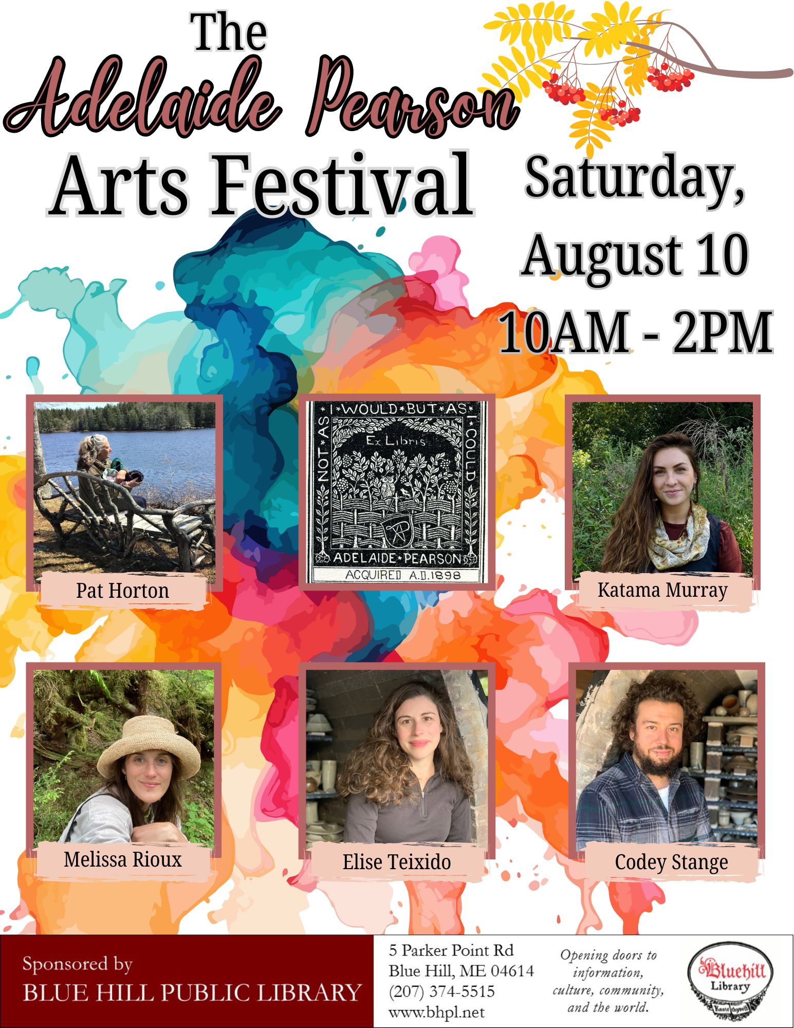 1720802848 Blue Hill Public Library