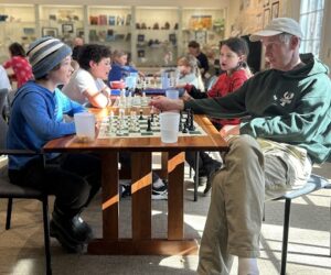 kids playing chess